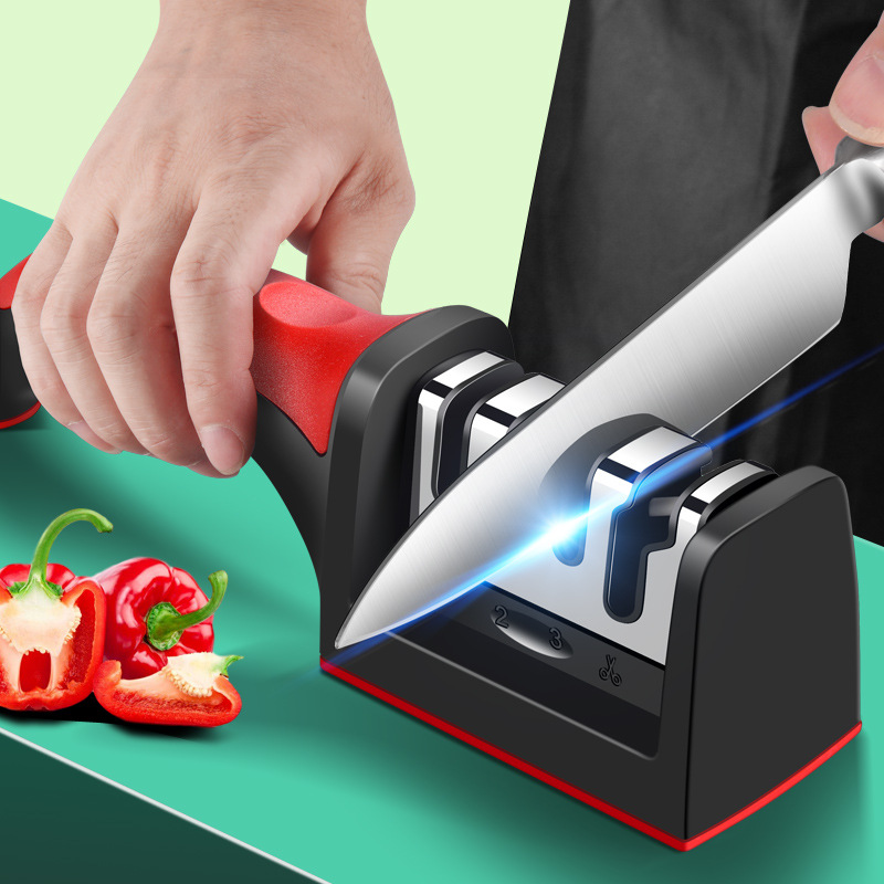 Workshop Tools Knife Sharpener - Afiador de Facas de Dupla Face