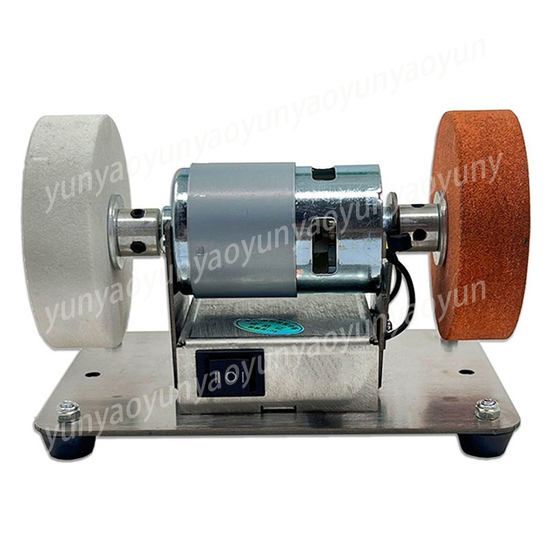 Workshop Tools Knife Sharpener - Esmerilhadeira de Bancada com Duas Rodas,