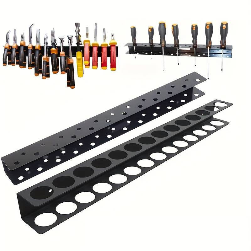Workshop Tools Display - Rack organizador de ferramentas montado na