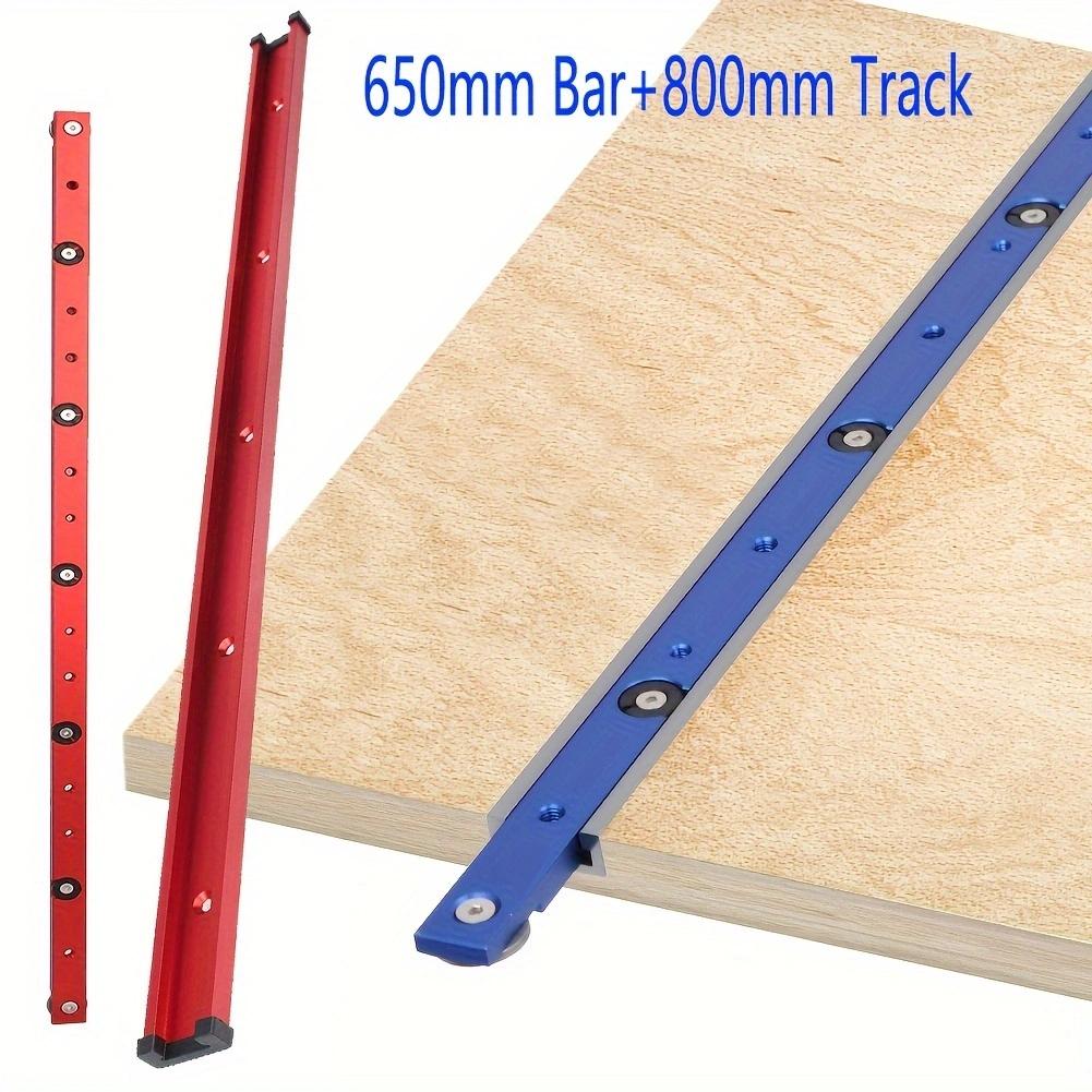 Dowel Jig Kit - 2 pçs 800mm 30 tipo t-track