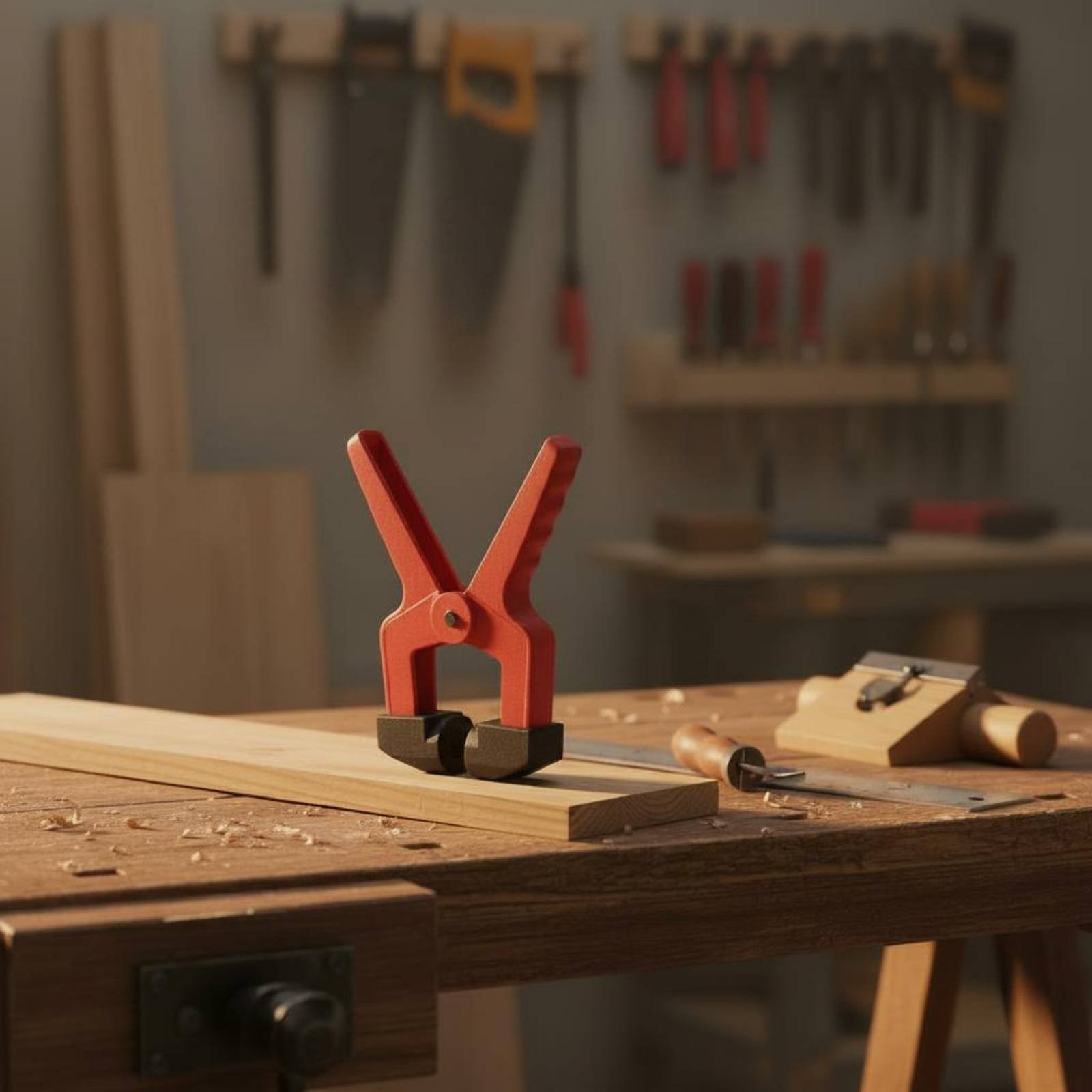 Grampo Triangular Vermelho de  - Workshop Hand Tools avaliação e preço