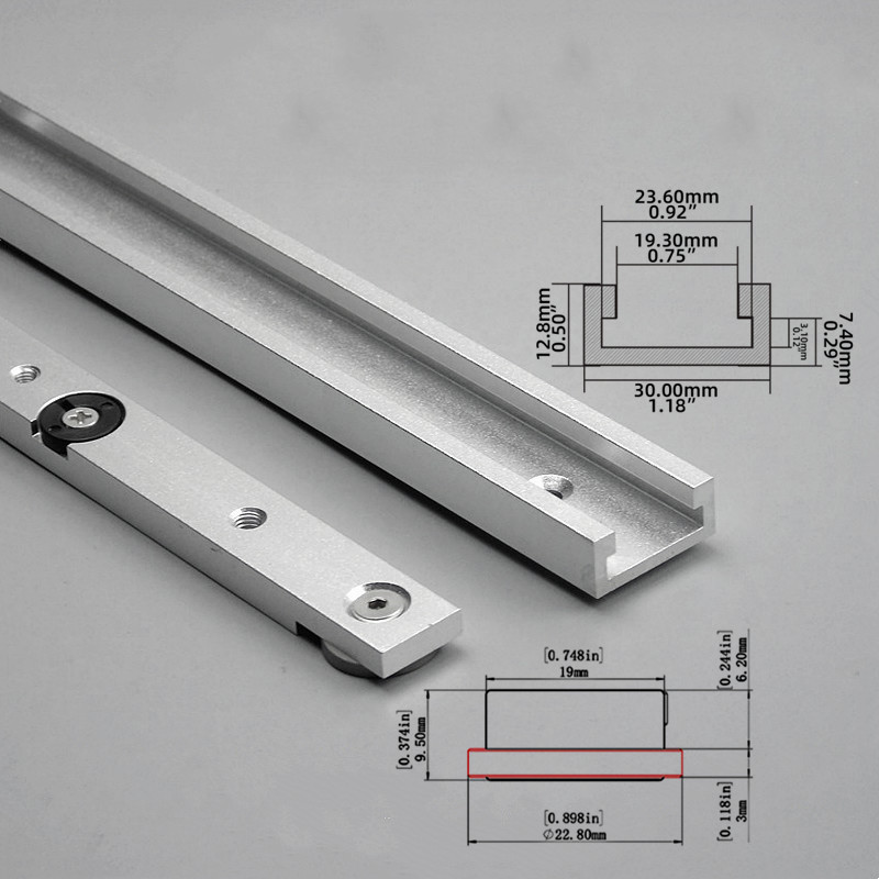 Kit de 2 Peças para Trilho T e - Dowel Jig Kit avaliação e preço