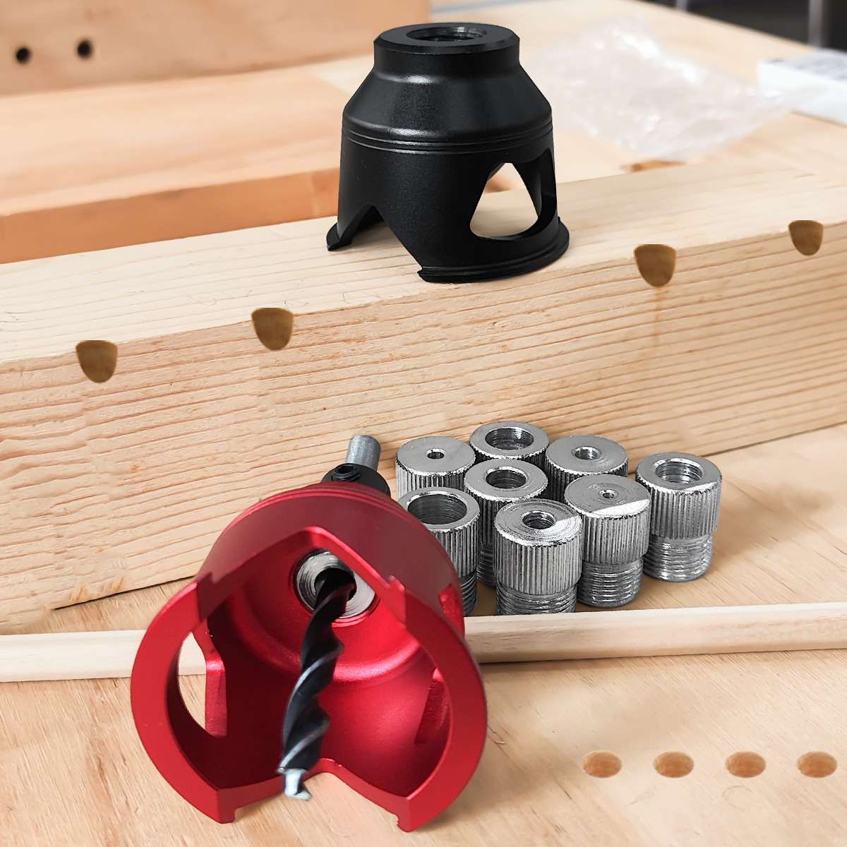 Kit de Gabarito Vertical para  - Dowel Jig Kit avaliação e preço