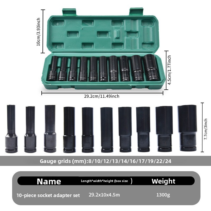 Conjunto de Soquetes de Impact - Workshop Hand Tools avaliação e preço